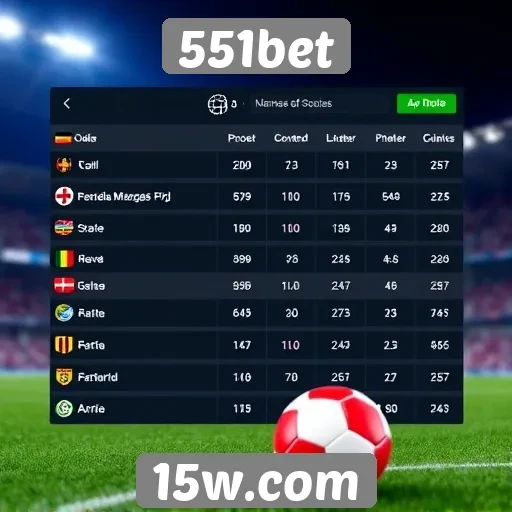 Comparativo de odds entre 551bet e concorrentes